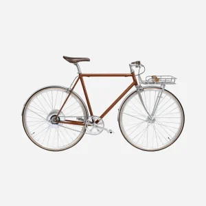 E-bike Jitensha Tokyo Kuri avec garde-boue et panier