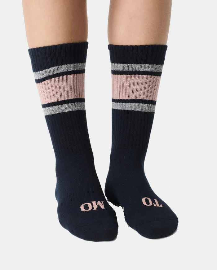 Chaussettes réfléchissantes TOMO Clothing JOE - Bleu marine – Image 4