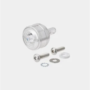 Lampe ronde, fixation vissée - Silver - Exclusivité JITENSHA